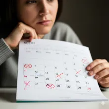 Menstruación irregular